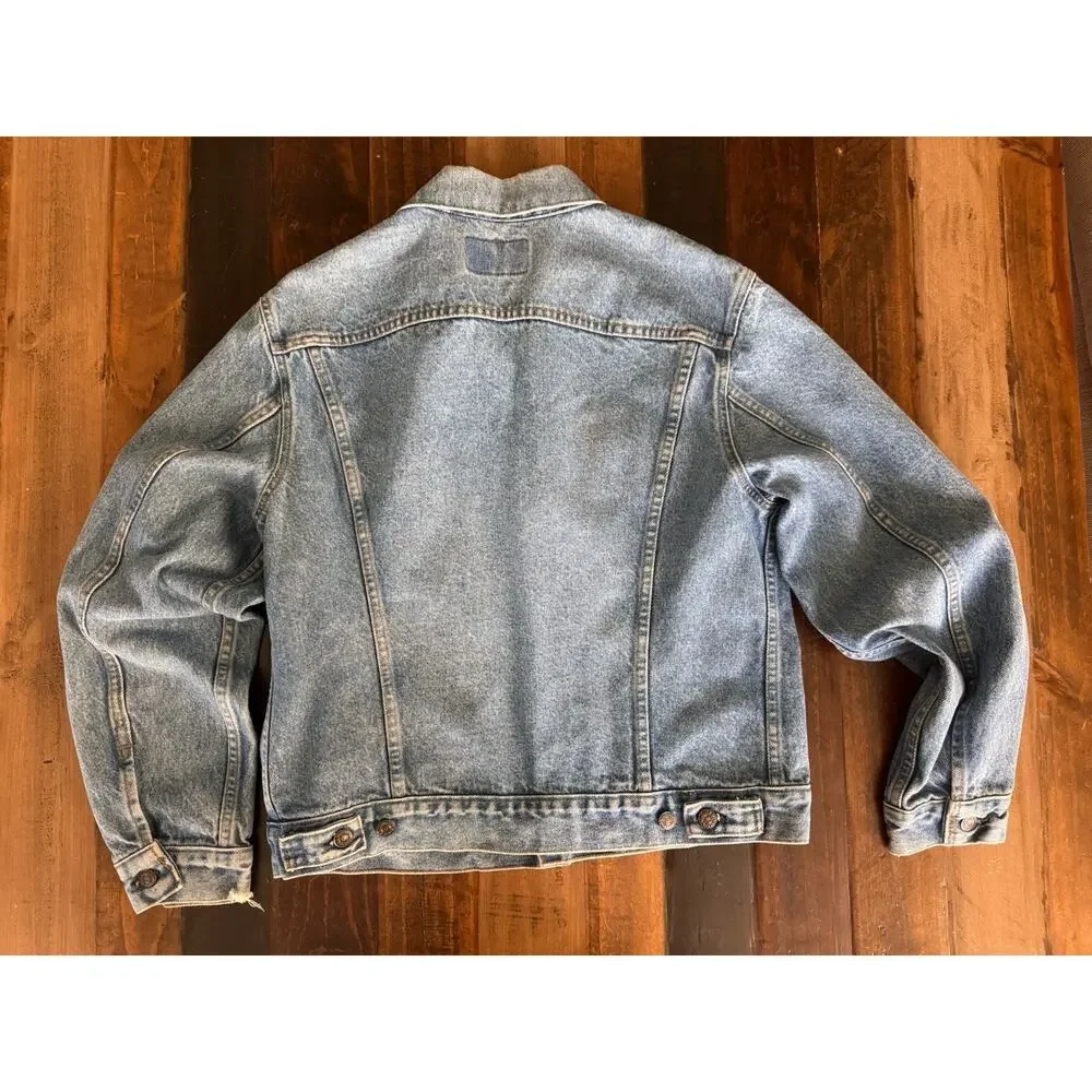 Vintage 80s Levis 70506 Denim Jacket 40 Made in USA Workwear Denim